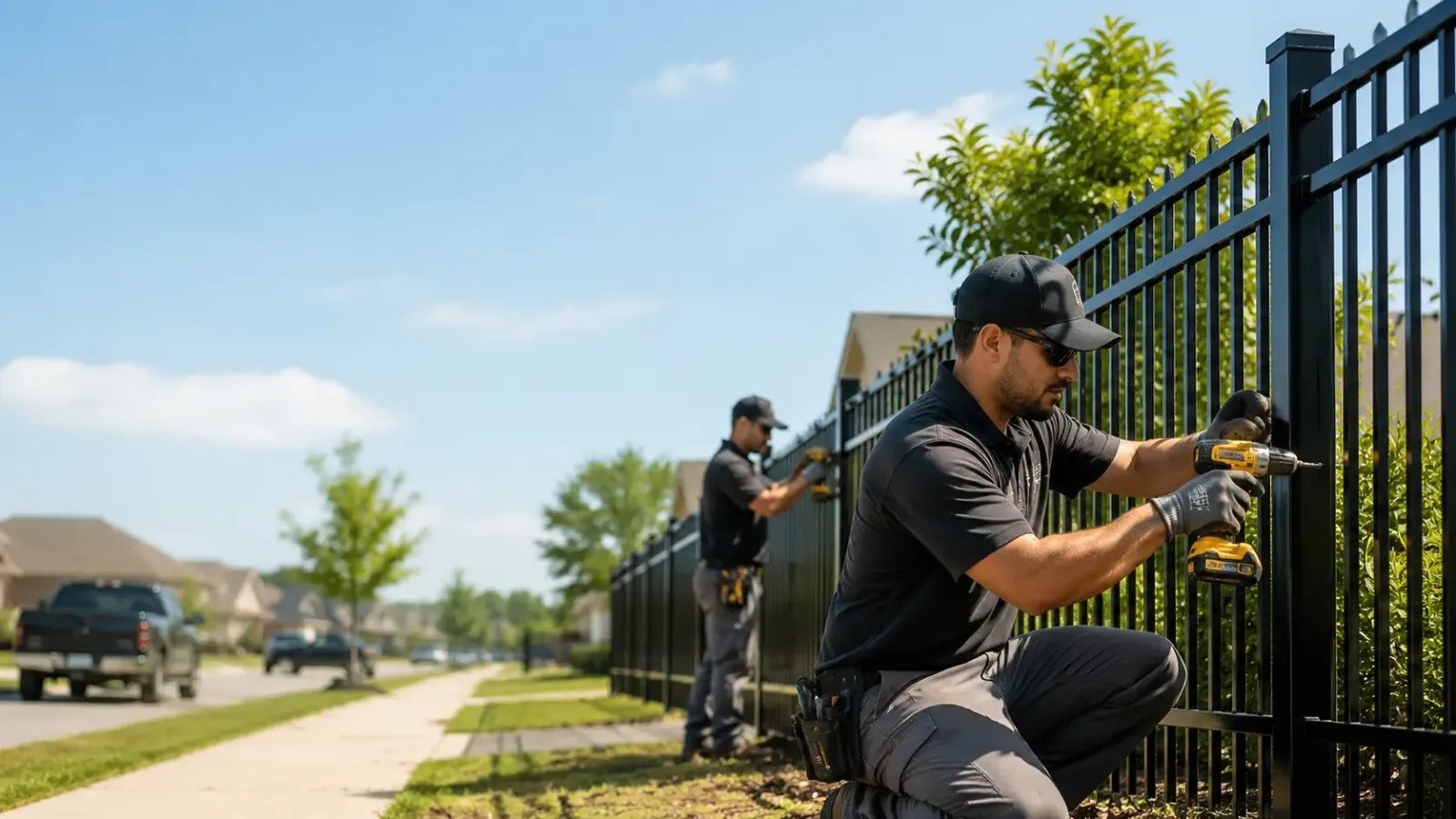 Metal Fence Installation in Farmington, MN